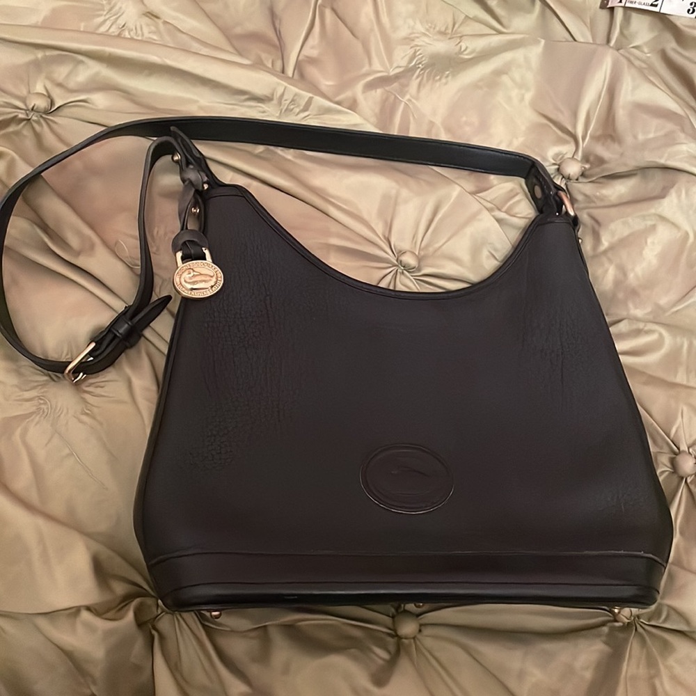 LEATHER DOONEY & BURKE BAG